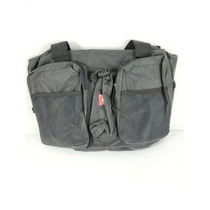 TV Guide Duffle Travel Bag Overnight Sports Vintage Luggage Black Adjustable VGC